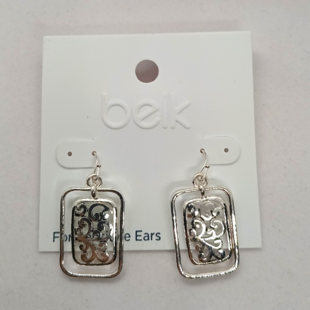 Belk Silver Tone Earrings